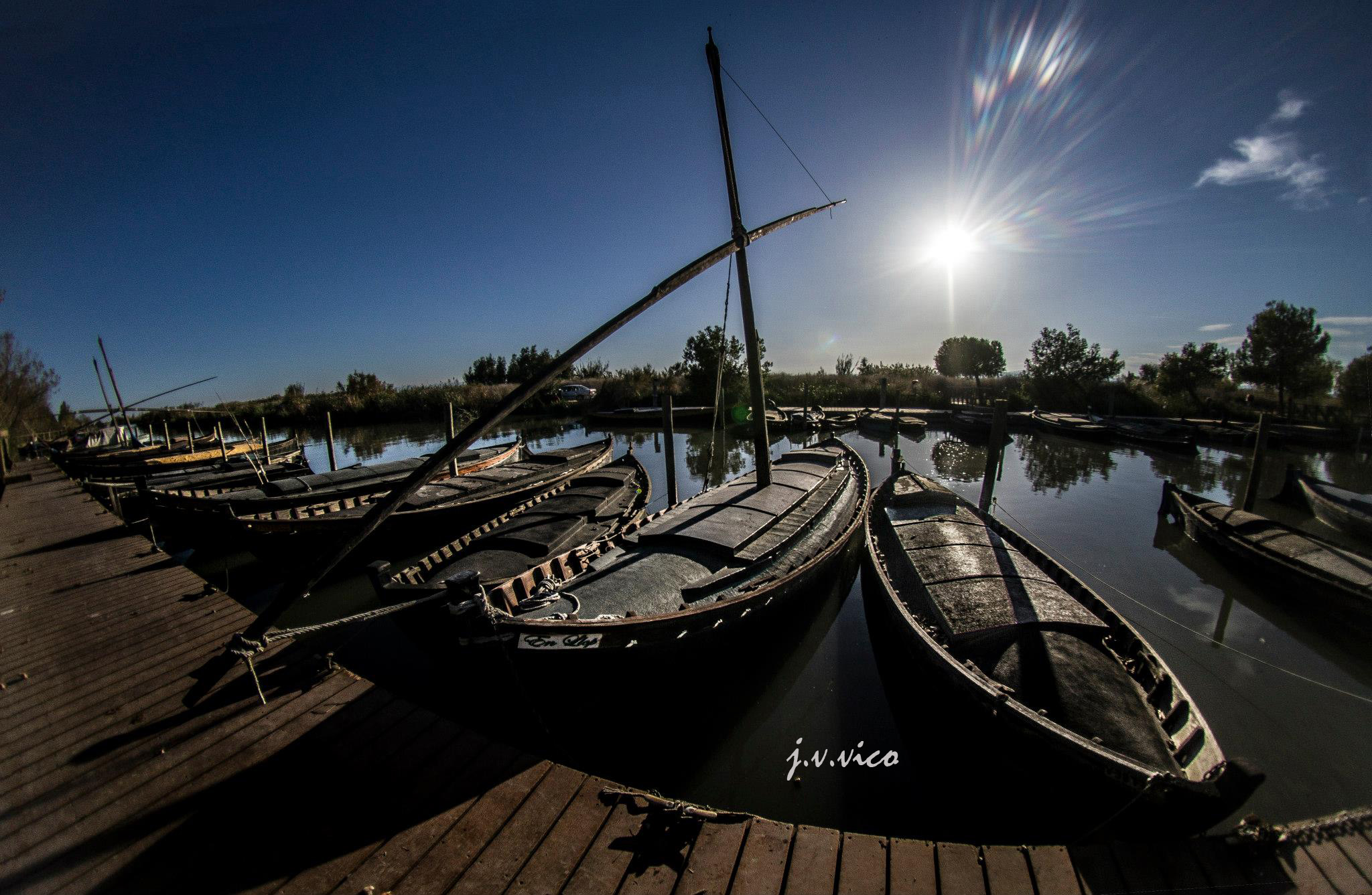 Fotografía tomada en el Puerto de Catarroja, en la Albufera de Valencia (España) Prohibida su reproducción aún citando su origen.